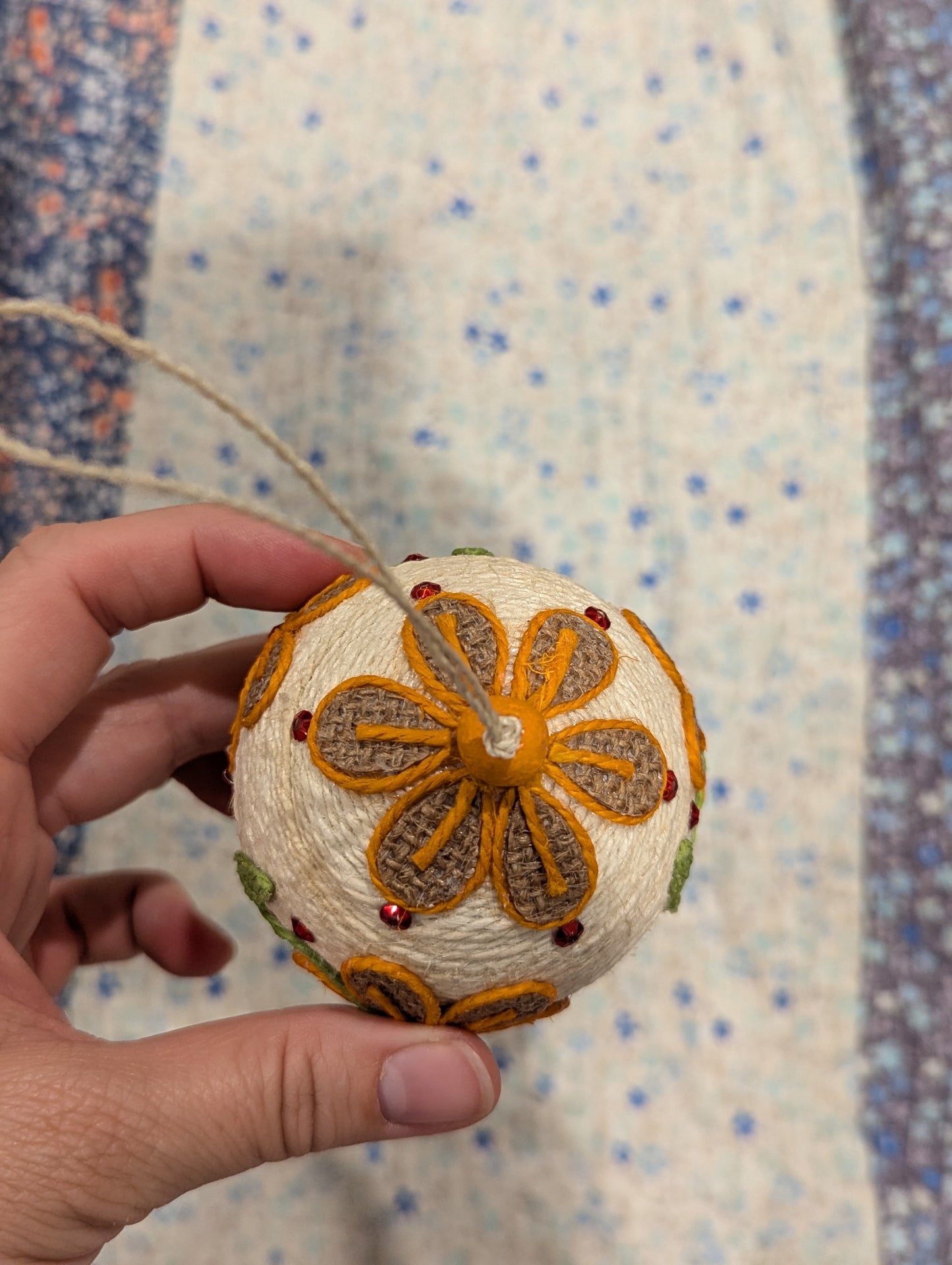 Jute Baubles Many different Designs