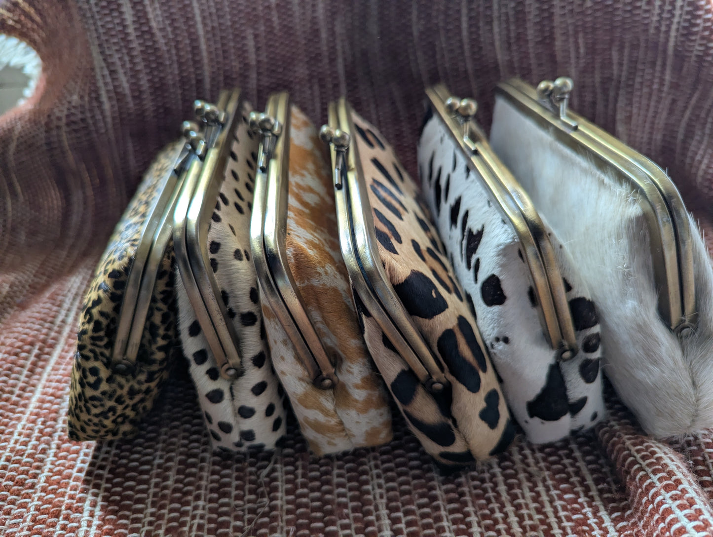 Kisslock Clutches/Purses Ethically sourced hide