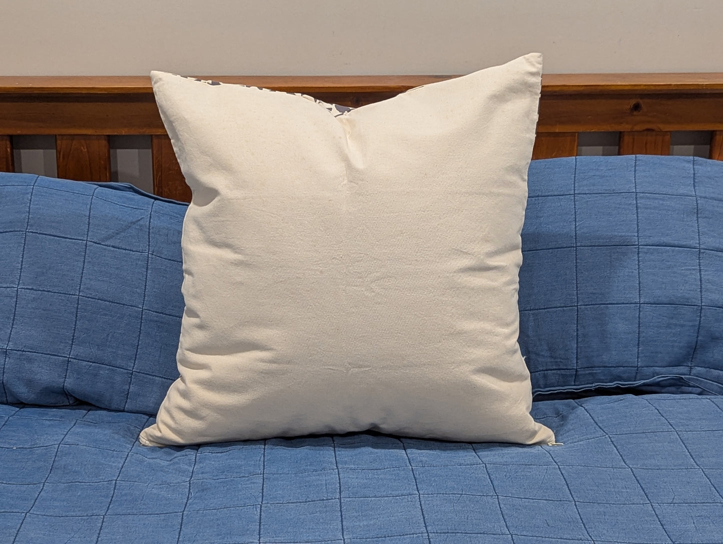 Euro size Fiji hand block printed Cushion