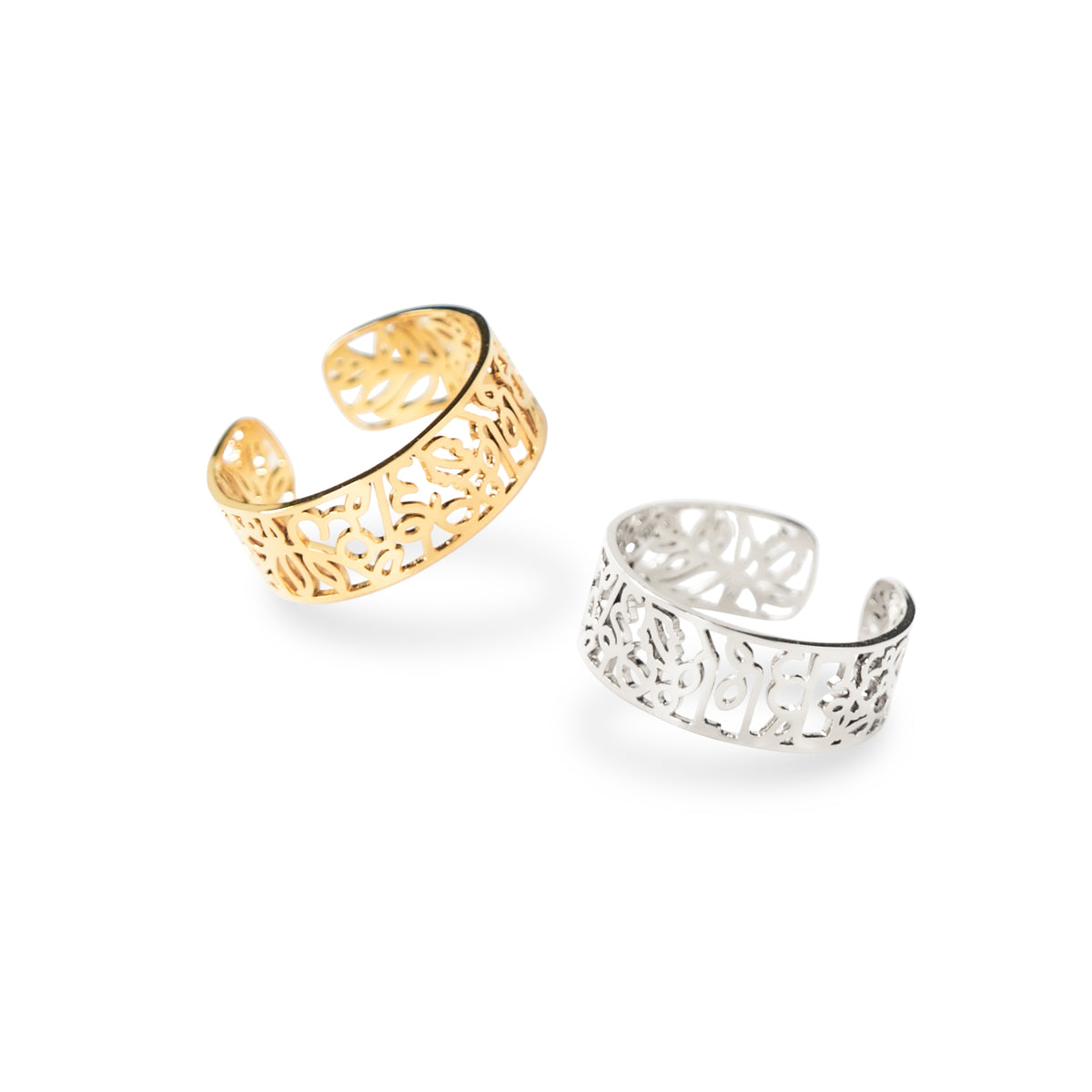 I Am Brave Ring Band - Stainless Steel or Gold