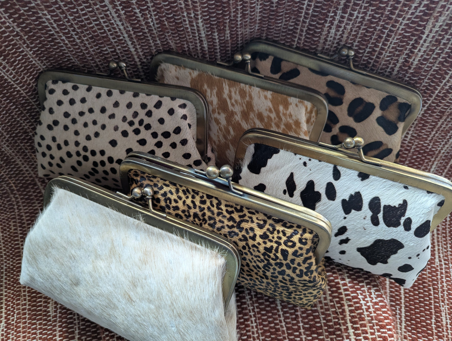 Kisslock Clutches/Purses Ethically sourced hide
