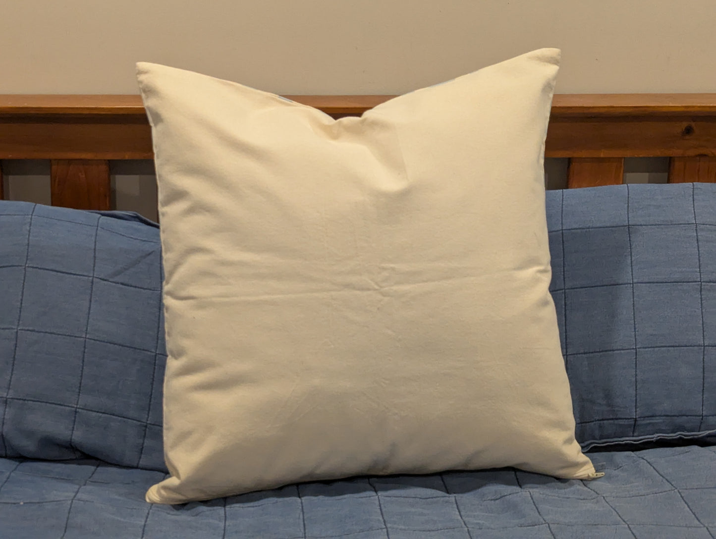 Euro size Fiji hand block printed Cushion