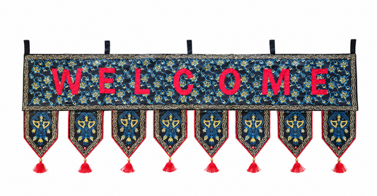 Fabric WELCOME Toran