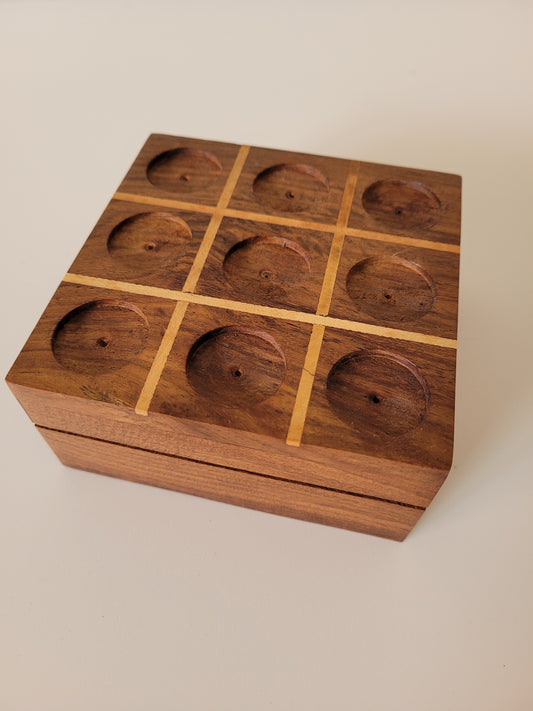 Rosewood Tic Tac Toe Games Set