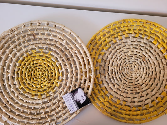 Woven Table Mat/Wall Basket