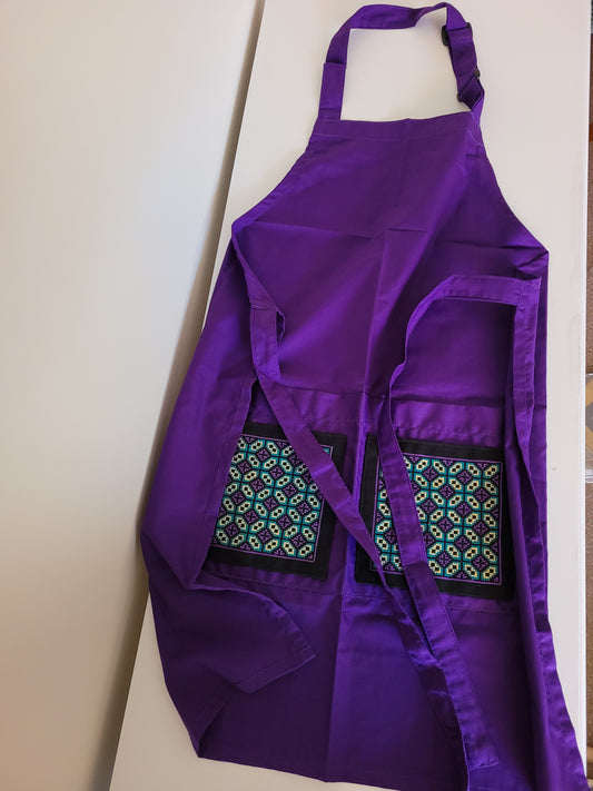 Hmong stitched Apron