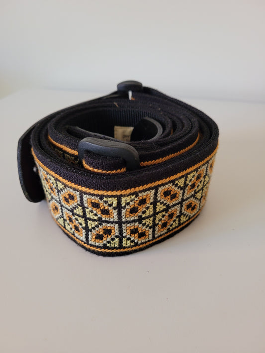 Hmong stitched Guitar Strap