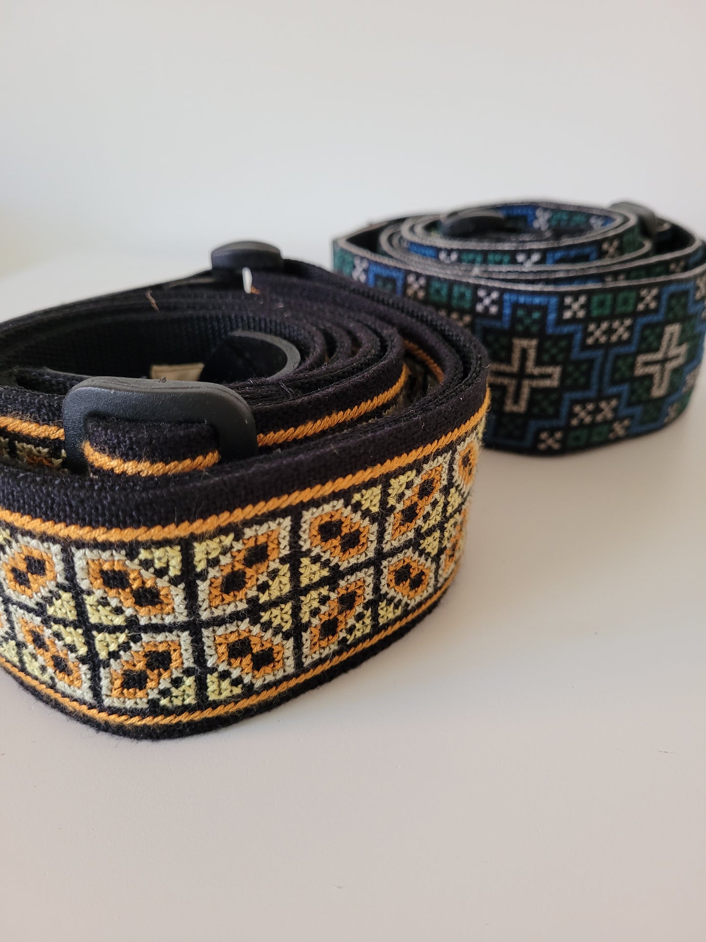 Hmong stitched Guitar Strap