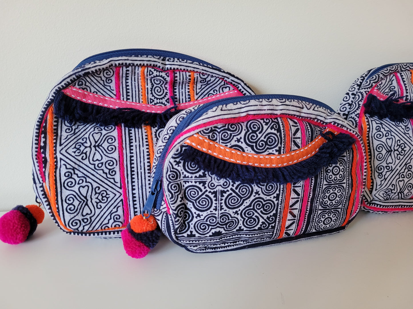Hmong Hand Stitched Pouches