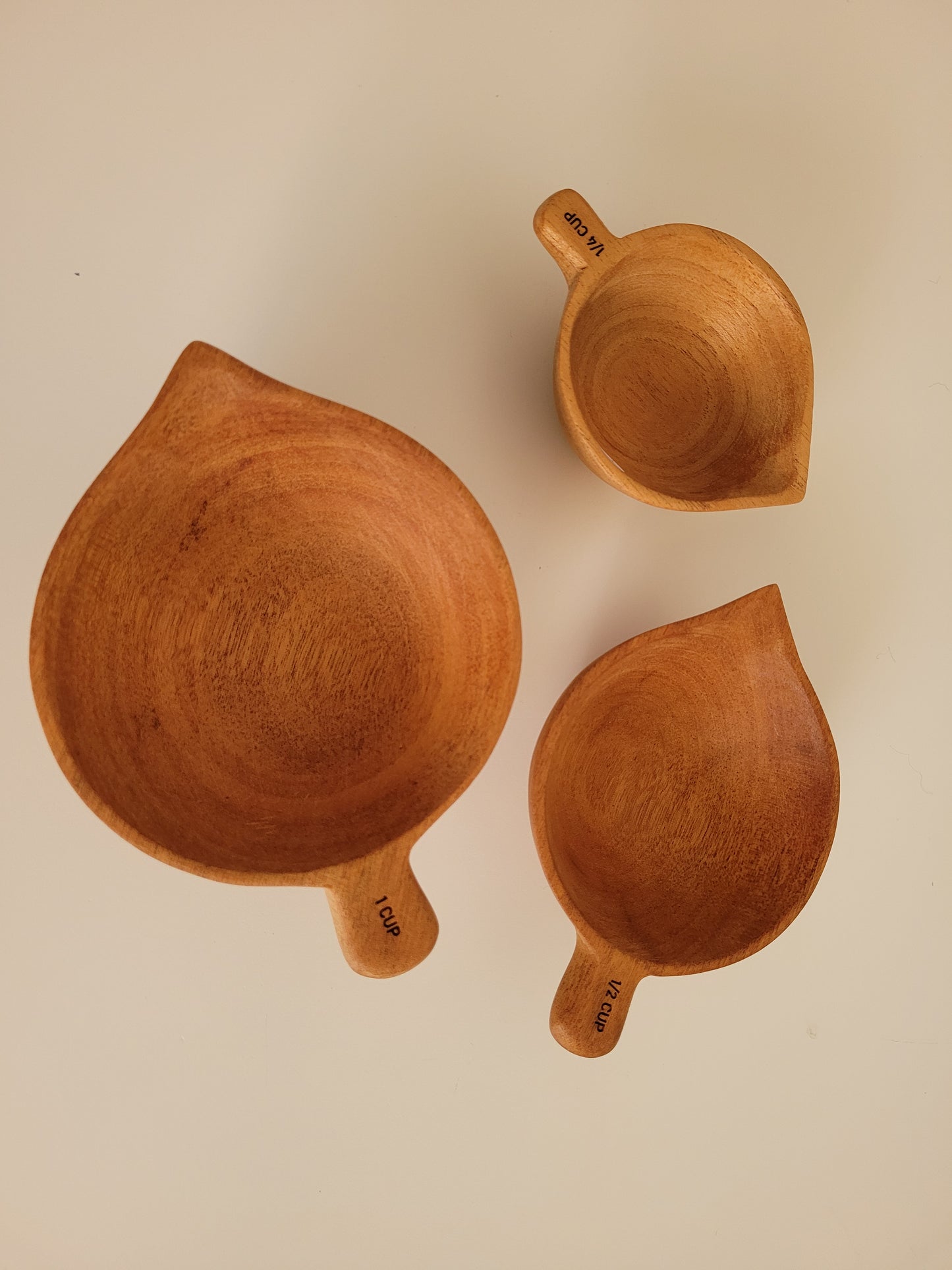 Wooden Measuring Cups