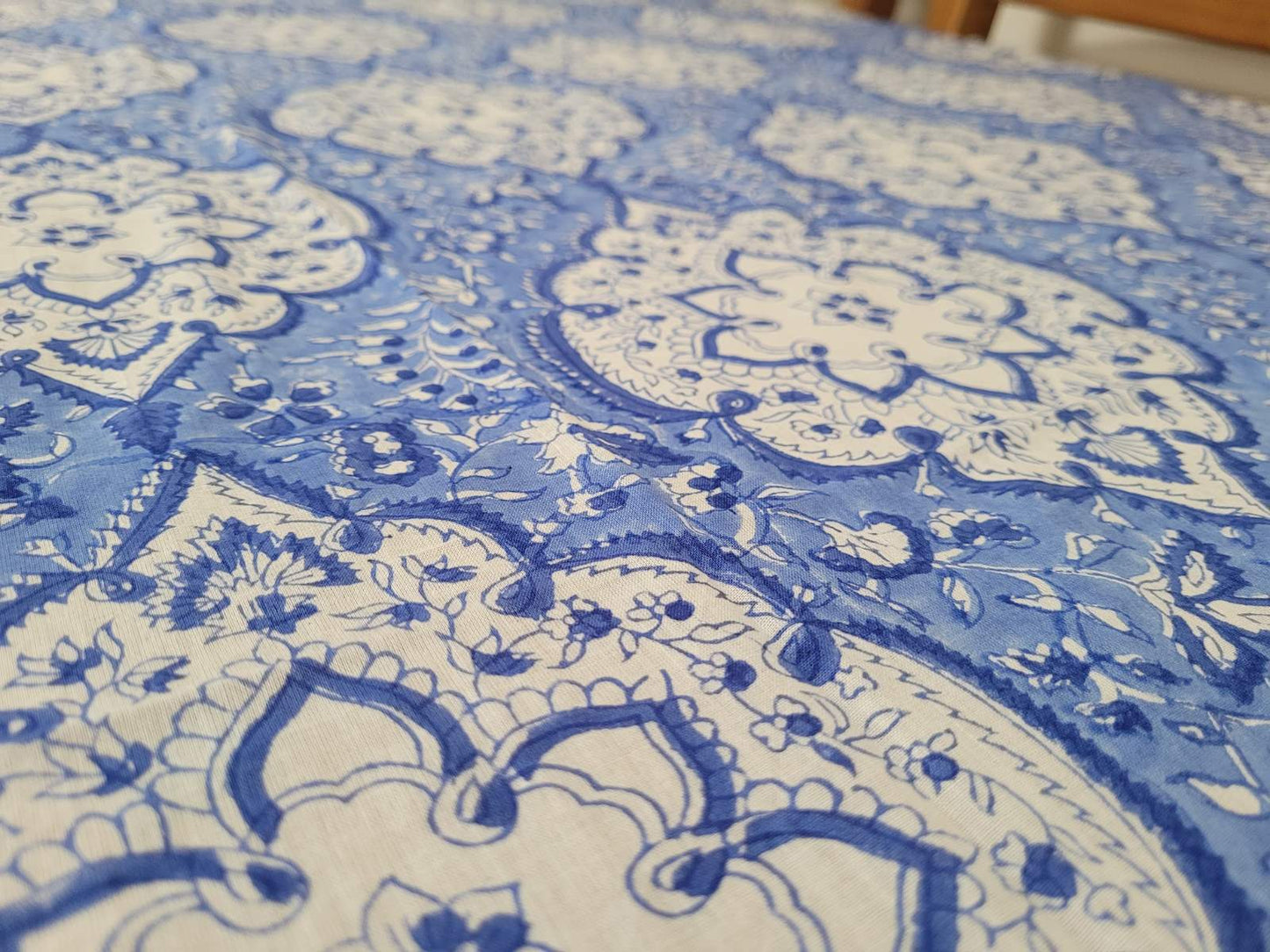 Hand Block Printed Table Cloths