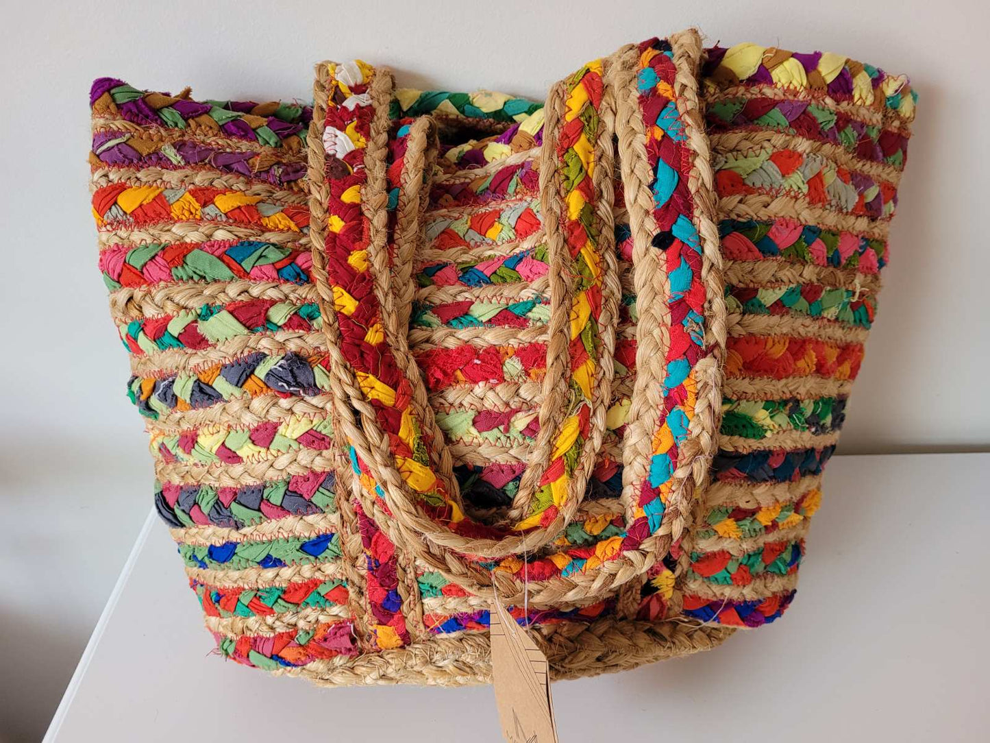 Chindi Colourful Basket/Bag