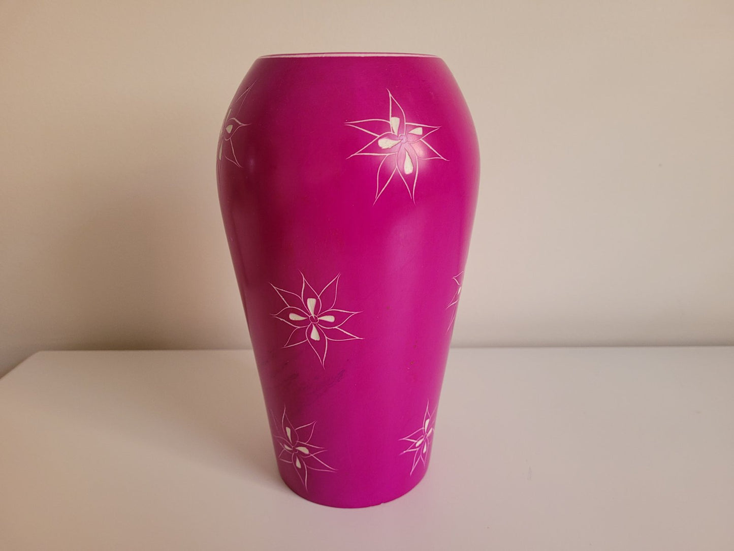 Colourful Soapstone Vase