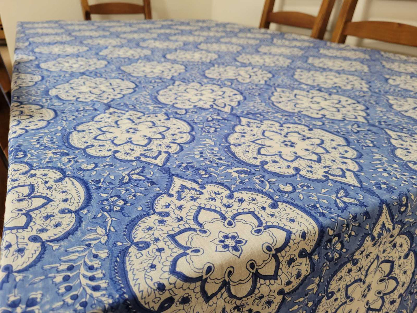 Hand Block Printed Table Cloths