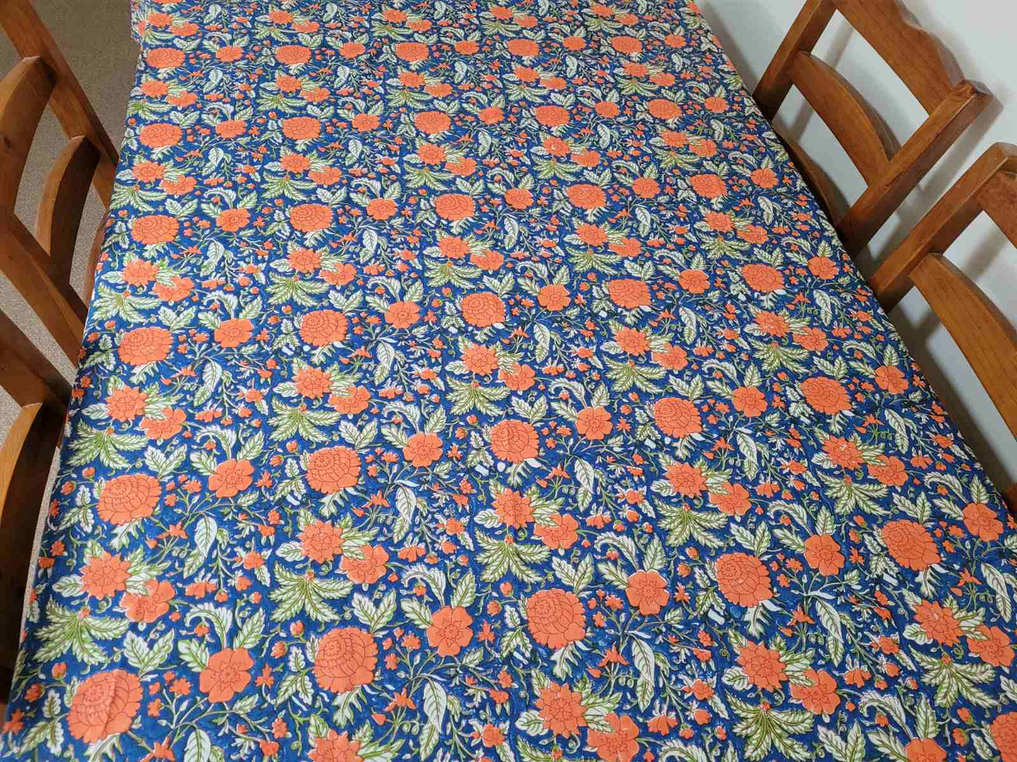 Hand Block Printed Table Cloths