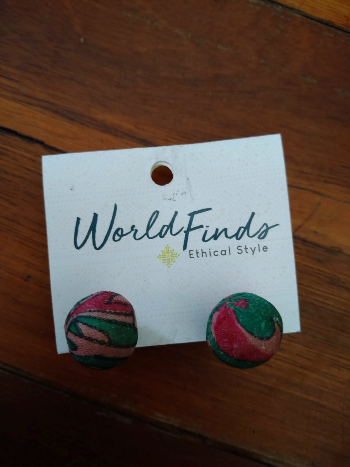 Kantha Betty Stud Earrings