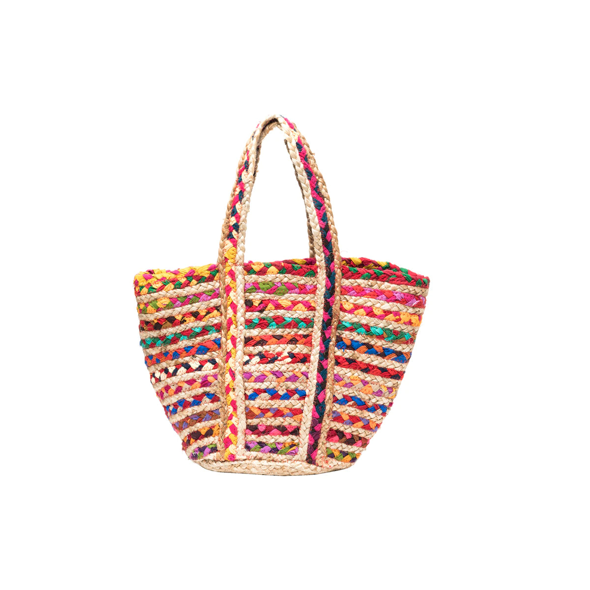 Chindi Colourful Basket/Bag